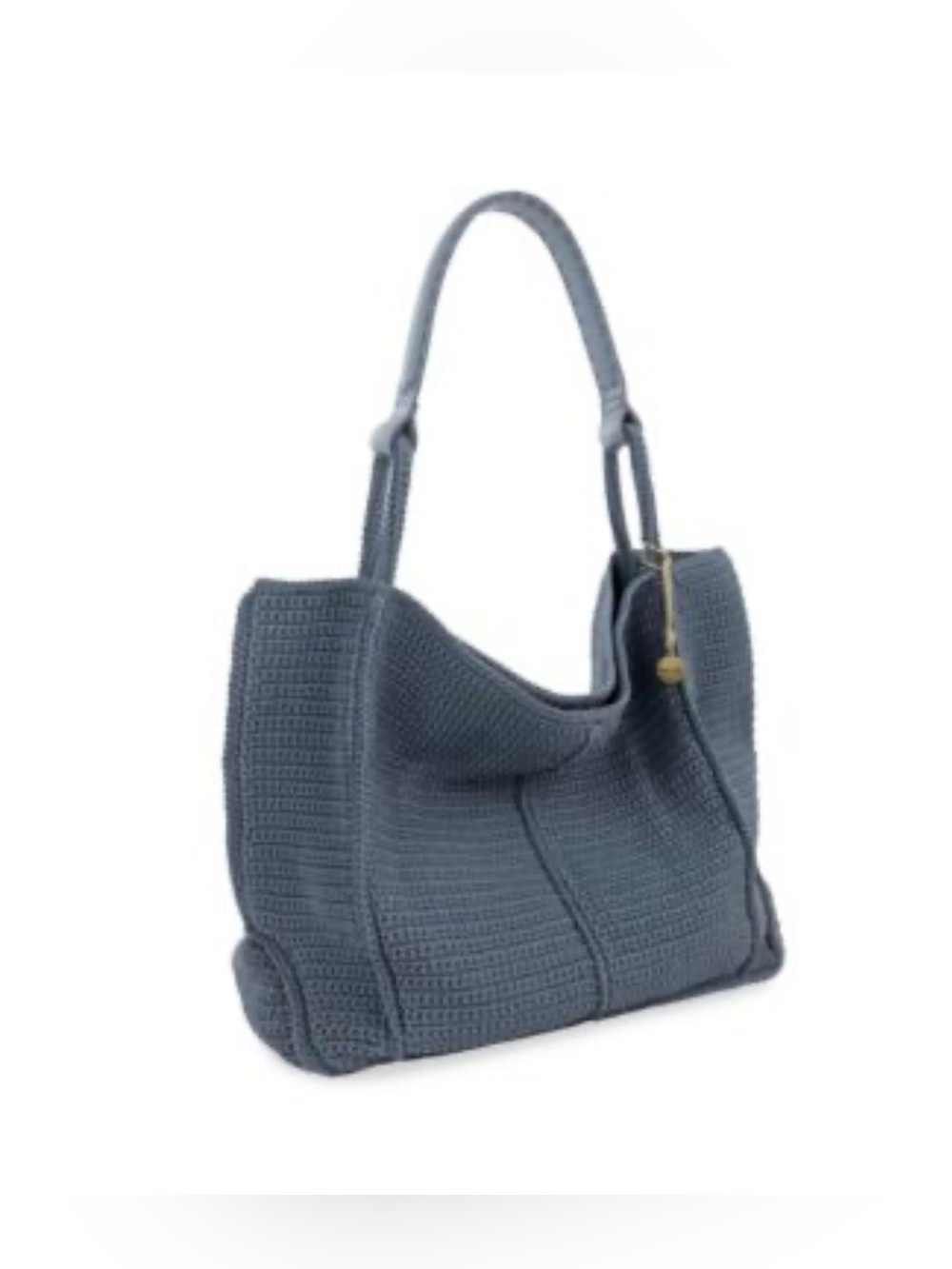 The Sak Los Feliz Crochet Tote in maritime crochet